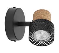 OSRAM DECOR SPOT CORK, 1 x 3,4 W, 230 lm, nero, faretto, teste orientabili, vers