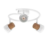 OSRAM DECOR SPOT CORK Spiral, 3 x 3,4 W, 690 lm, bianco, faretto, teste orientab