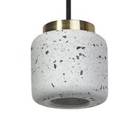 OSRAM Decor Terrazzo Lampada a sospensione decorativa con globo in terrazzo, 100
