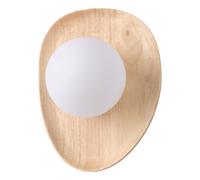 OSRAM Decor Wood Nest Applique, Legno di Gomma Marrone, Versione G9, Metallo, V
