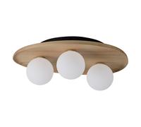 OSRAM Decor Wood Nest Plafoniera LED, Legno di Gomma Marrone, 1xVersione G9, Ca