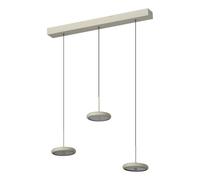 OSRAM Decor Yoyo 3x Lampada a Sospensione LED Lineare, Metallo Beige, 18W, 1100