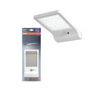 OSRAM Door lampada LED per esterni bianca IP44 con sensore SOLAR | DoorLED - Sensore solare, faretti e faretti da soffitto, bianco, 30.000 ore, confezione da 1