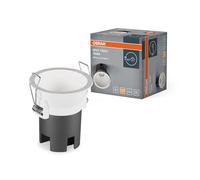 OSRAM Downlight da incasso SPOT TWIST, bianco, 5W, 400lm, diametro 70mm, 830 3000K bianco caldo, fino al 90% di risparmio energetico rispetto ai downlight alogeni, facile installazione.