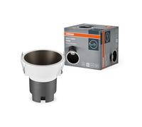 OSRAM Downlight da incasso SPOT TWIST, nero, 10W, 800lm, diametro 93mm, 840 4000K bianco freddo, fino al 90% di risparmio energetico rispetto ai downlight alogeni, facile installazione.