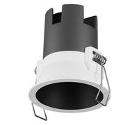 OSRAM Downlight da incasso SPOT TWIST, nero, 5W, 400lm, diametro 70mm, 840 4000K