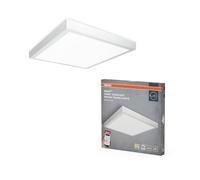 OSRAM Downlight LED SMART+ Matter Orbis, quadrato 400x400mm, 22W, 1800lm, 3000-6500K, Matter over WiFi, bianco alluminio