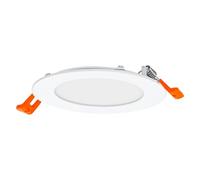 OSRAM Downlight Slim 120mm, luce da incasso a LED, 8W, bianco caldo 3000K, 550 lumen, design piatto, IP20, facile installazione per soggiorni e corridoi