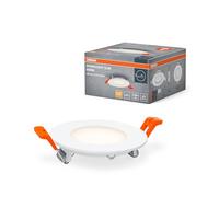 OSRAM Downlight Slim 85mm LED luce da incasso 4.5W 3000K bianco caldo 240 lumen design piatto IP20 facile installazione per soggiorni e corridoi