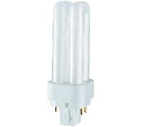 Osram x Dulux DE 18w / 830-Lampada a Risparmio energetico a 4 Pin, D/E G24q-2, Bianco Caldo 830, 1 Unità (Confezione da 1)
