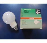 OSRAM DULUX EL GLOBE G95 15W 2700K E27 Lampada Compatta CFL 230V