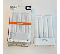 Osram Lampada Fluorescente Compatta Dulux Per 18W 2G10 830 Bianco Caldo [EEK: G]