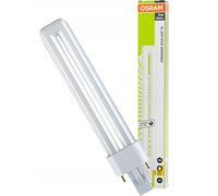 10 PEZZI OSRAM DULUX S 11W/827/41 2 PIN FLUORESCENTE LUCE CALDA 2.700 K G23 23CM