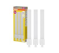 OSRAM DULUX S11 Lampada Compatta LED, 6W, 630lm, 3000K bianco caldo, Zoccolo G23, 230V AC/CCG, CRI 80, Diametro 32.3mm