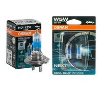 OSRAM DUOPack COOL BLUE INTENSE Lampadina Set H7 W5W Halogena