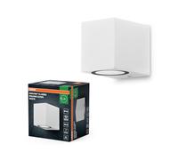OSRAM ENDURA Classic Square Down applique da esterno, colore bianco, attacco GU10 (max 35W), compatibile con lampada normale o smart, tipo down, grado di protezione IP44