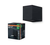 OSRAM ENDURA Classic Square Down applique da esterno, colore nero, attacco GU10 (max 35W), compatibile con lampada normale o smart, tipo down, grado di protezione IP44