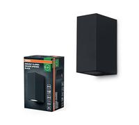OSRAM ENDURA Classic Square Updown applique da esterno, colore nero, attacco GU10 (max 35W), compatibile con lampada normale o smart, tipo up/down, grado di protezione IP44