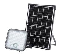OSRAM Lampada solare per esterni Endura Outdoor nera con proiettore e pannello s