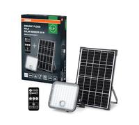 OSRAM Lampada solare per esterni Endura Outdoor nera con proiettore e pannello s