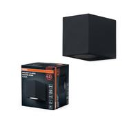 OSRAM ENDURA Classic Square Down applique da esterno, colore nero, attacco GU10 (max 35W), compatibile con lampada normale o smart, tipo down, grado di protezione IP44