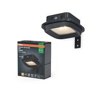 OSRAM ENDURA STYLE USB Wall Top Rechargeable Wall Light, 1.7W, 120lm, 3000K, Sensore PIR, IP44, Policarbonato Grigio Scuro