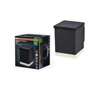 Osram Endurra Style Solar Quadro WALL, 0,5 W, 50 lm, lampada da parete, grigio scuro, illuminazione indiretta, batteria ricaricabile, IP44, temperatura di colore 3000 K, tono bianco caldo