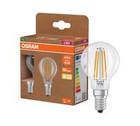 Osram Filamento LED Energy Class Mini sferica E14 2,2W 470 lm 2700K CRI 80 45 mm 2 pezzi