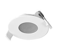 OSRAM Faretto da incasso a LED Spot Set, 4,9W, 200lm, 2700K, faretto da soffitto Ø85mm, 120°, bianco, alluminio, bianco caldo, set da 3