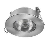 OSRAM Faretto da incasso a LED Spot Set IP65 Press 4,5W nichel satinato, 320lm 2700K bianco caldo, CRI≥80, ambiente umido, set da 3
