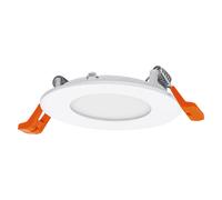 OSRAM Faretto da incasso LED Essential Slim 85mm 4,5W Bianco, set di 3 downlight 240lm bianco freddo 4000K, faretto da soffitto IP20