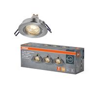 OSRAM Faretto da incasso LED Spot Set DIM 3,7W nichel satinato