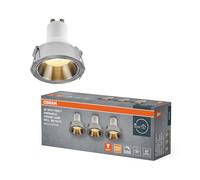 OSRAM Faretto da incasso LED Spot Set GU10 3W DIM nichel satinato