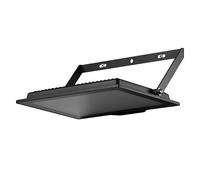OSRAM Faretto Esterno LED Vetro Alluminio Nero 4000K IP65 Orientabile