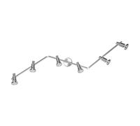 OSRAM Faretto LED GU10 6 luci, orientabile, LED , bianco caldo (2700 K), faretto