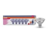 Osram Faretto LED MR16 GU5.3 4,9 W (35 W) 350LM 3000K 36D dimmerabile (confezione da 5)