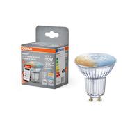 OSRAM Faretto LED SMART+ PAR16, riflettore GU10, bianco sintonizzabile, dimmerabile, Matter over WiFi, controllabile tramite app, Alexa, Google e Apple