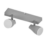 OSRAM Faretto LED SPOT PEAR GU10, grigio, 2X4,3W, 700lm, 274mm, 2700K bianco cal