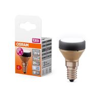 OSRAM Flat Lamp, lampada LED ultra-compatta e piatta con attacco E27, bianco freddo (4000K), economica con un consumo di 3.5W, dimmerabile in 3 fasi tramite interruttore a parete, confezione da 1