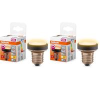 OSRAM Flat Lamp, lampada LED ultra-compatta e piatta con attacco E27, sostituisce le lampadine tradizionali da 29W, bianco caldo (2700K), economica con un consumo di 4.5W, dimmerabile, confezione da 2