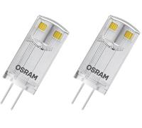 OSRAM G9 Base Pin 12 V/Lampadina LED: G4, 0.90 W, 10 W Equivalenti a, Bianca Calda, 2700 K, 3-Confezione, Chiaro, unità (Confezione da 2)