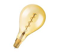 OSRAM Goccia Lampadina LED, 5 W Equivalenti 28 W, Attacco E27, Luce Calda 2000K, Confezione da 1 Pezzo