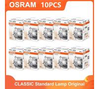 OSRAM H1 H4 H3 H7 HB2 9003 CLASSIC Auto Faro Alogeno Lampade Standard 3200K Luce Bianca Originale 12V 55W Lampadine ECE (10 PZ)