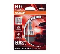 OSRAM H11 12V Lampadina Fari Anteriori PGJ19-2 55 64211NL-01B