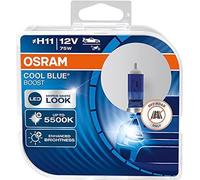 OSRAM H11 5500K HYPER WHITE LOOK 12V 75W Hyper Blu COOL BLUE BOOST TWIN
