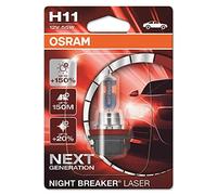 OSRAM H11 Lampadina faro di profondità 55W From 3400 to 4050K Abbagliante Alogeno 64211NL-01B