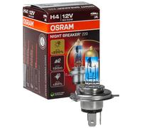 OSRAM H4 H7 H11 Notte Breaker 220 Alogena Fino +220% 1650/1000 Lm Modello 2025
