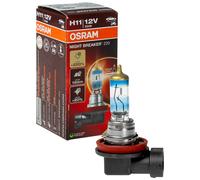 OSRAM H4 H7 H11 Notte Breaker 220 Alogena Fino +220% 1650/1000 Lm Modello 2025