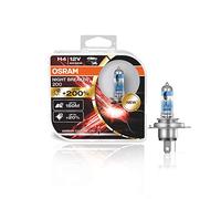 Lampada ad incandescenza alogena OSRAM H4 Night Breaker 200 12V, 60/55W