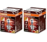 OSRAM H4 Lampadina faro di profondità 60/55W Abbagliante 64193NB220 (Confezione da 2)